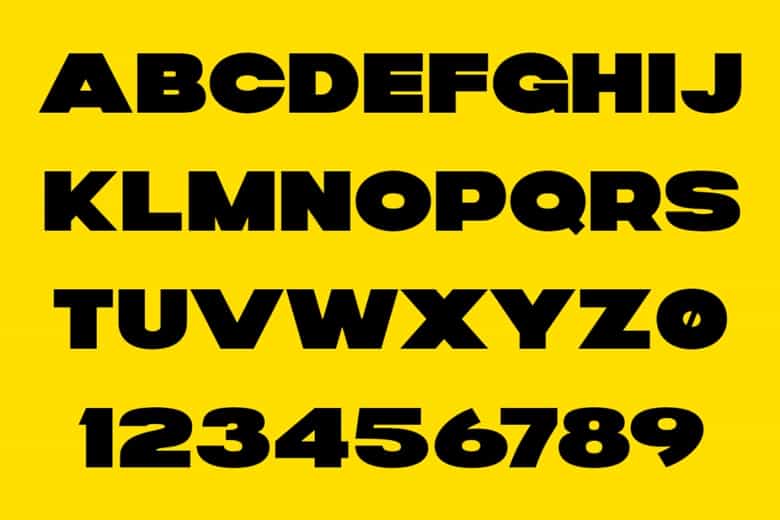 WS Stubed Font Image 3