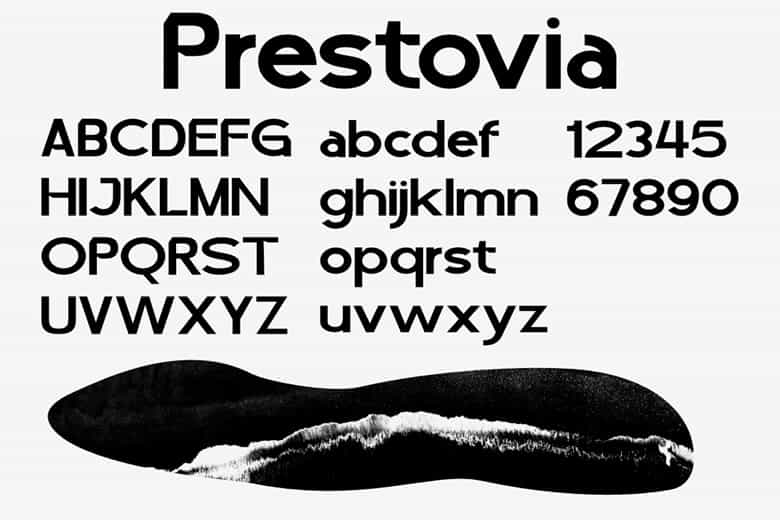 Prestovia Font Image 3