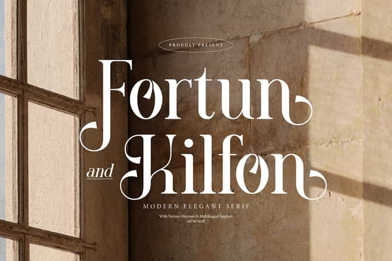 Fortun Kilfon Font Image 1