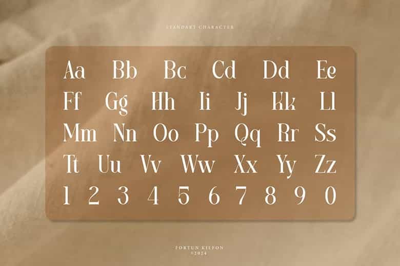 Fortun Kilfon Font Image 3