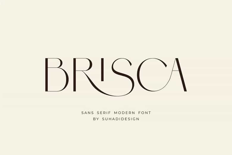 Brisca Font Image 4