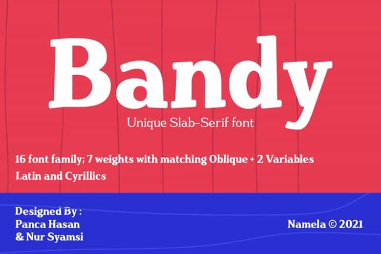 Bandy Font Image 1