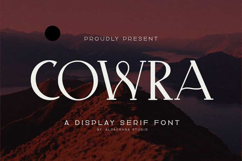 Cowra Font Image 1