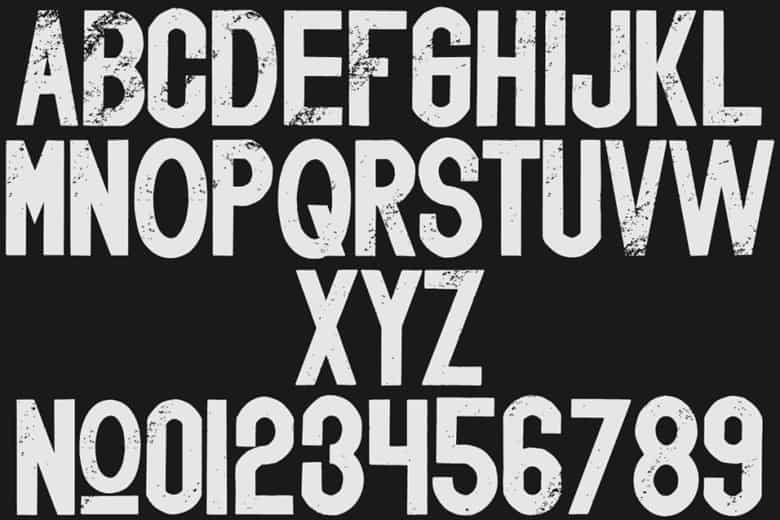 Breakthrough Font Image 3