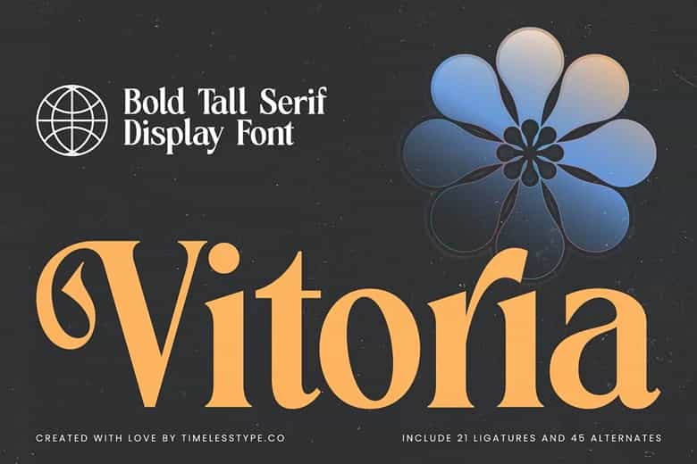 Vitoria Font Image 1