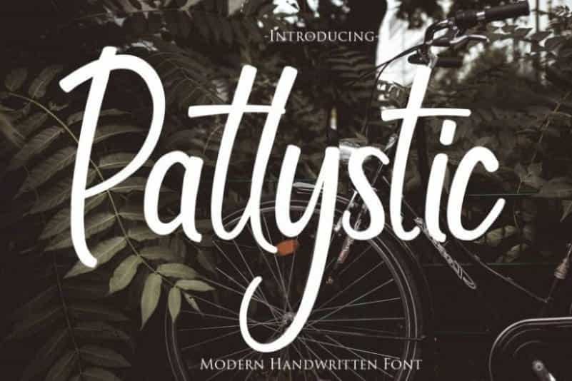 Patlystic Font Image 1