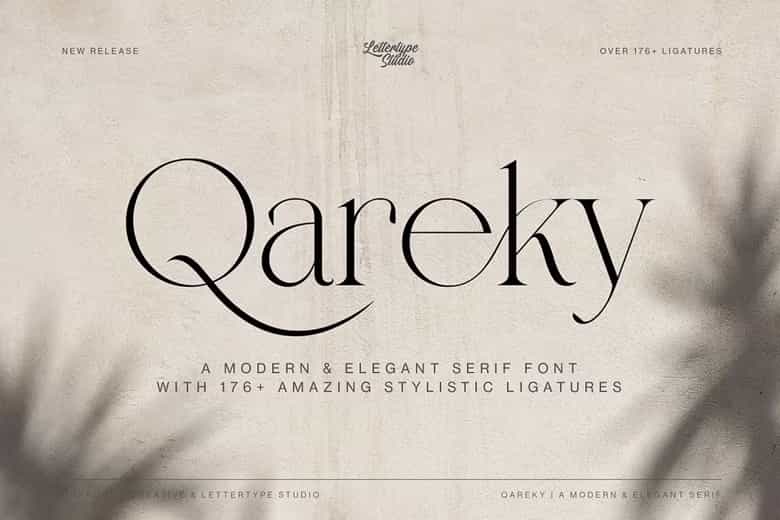 Qareky Font Image 1
