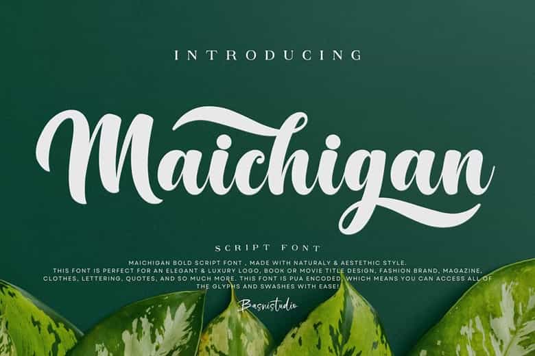 Maichigan Font Image 1