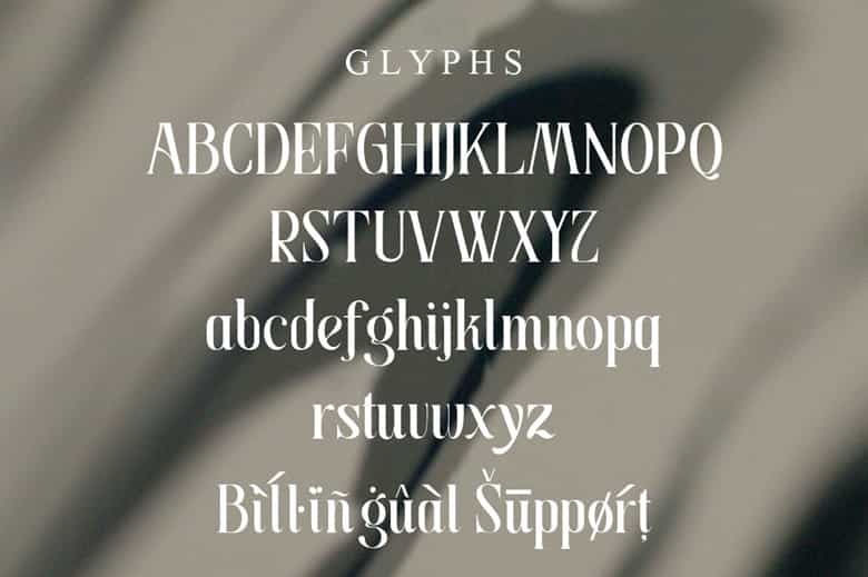 Deepest Font Image 2