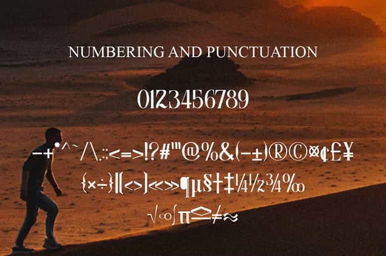 Deepest Font Image 3