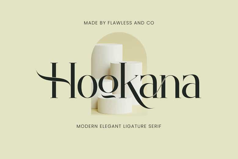 Hookana Font Image 1