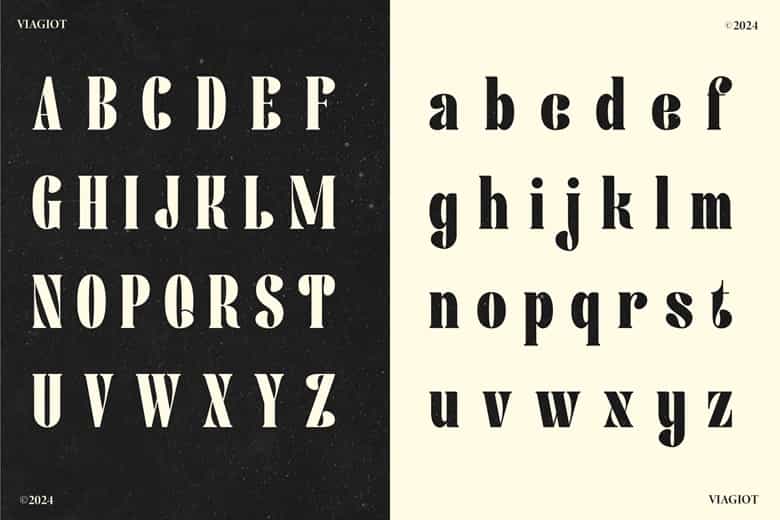 Viagiot Font Image 3