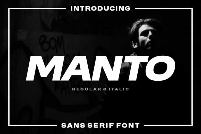 Manto Font Image 1