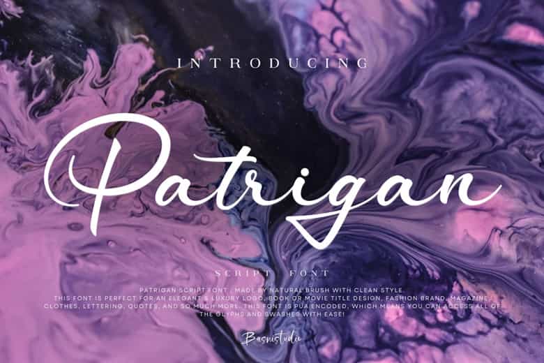 Patrigan Font Image 1
