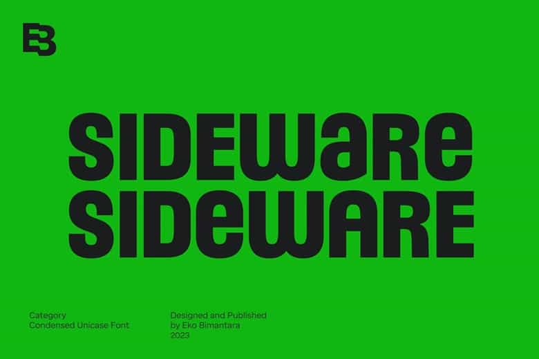 Sideware Font Image 1