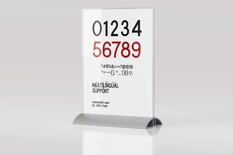 Commanded Sans Font Image 3