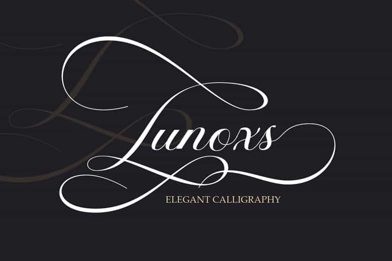 Lunoxs Font Image 1