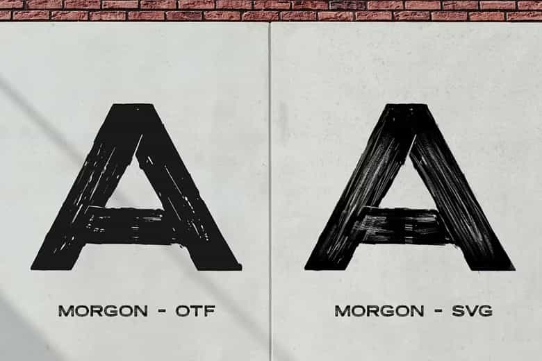 Morgon Font Image 2