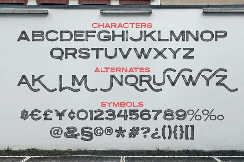 Morgon Font Image 3