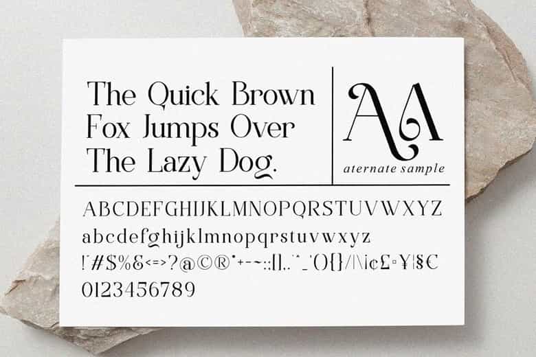 Victoshe Font Image 3
