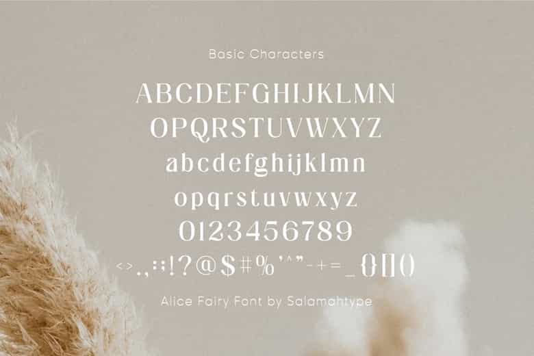 Alice Fairy Font Image 3