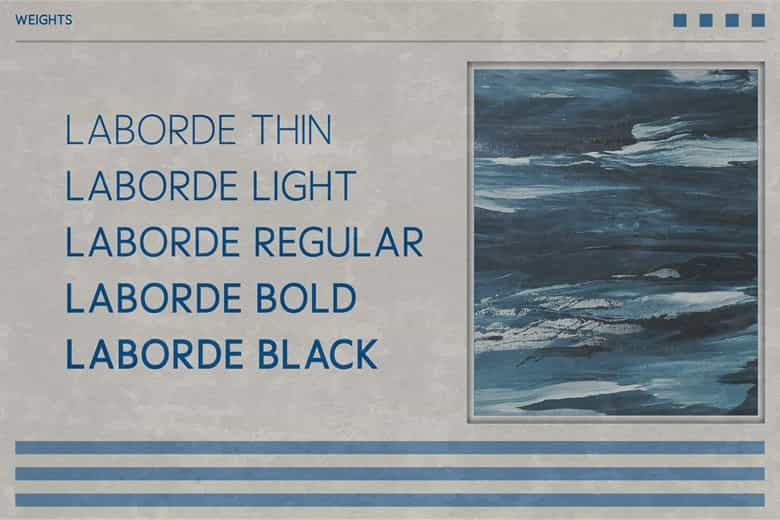 Laborde Font Family Image 2