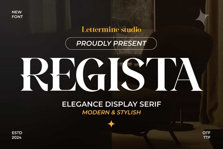 Regista Font Image 1