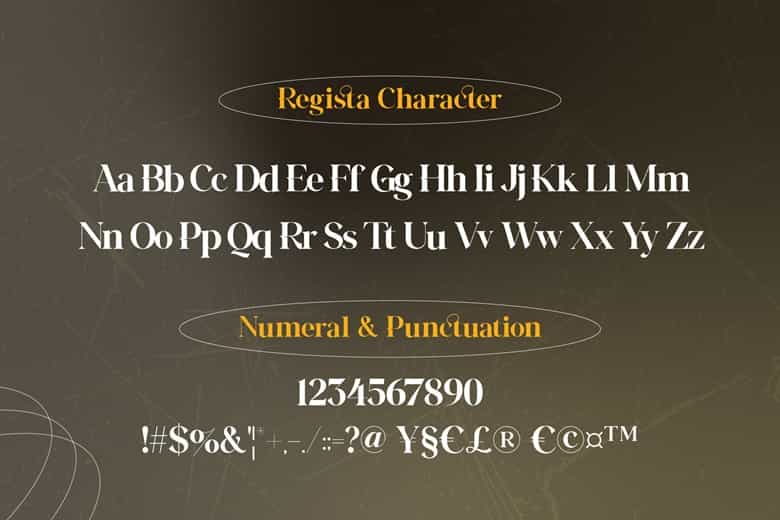 Regista Font Image 3