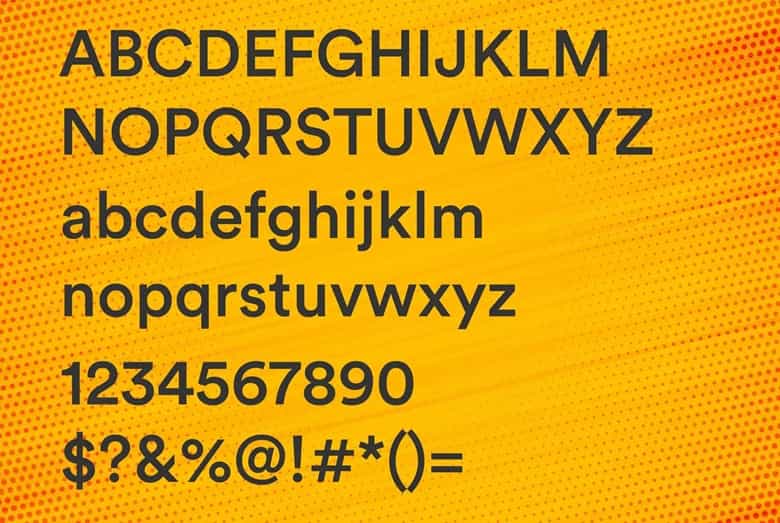 Circular Std Font Image 2