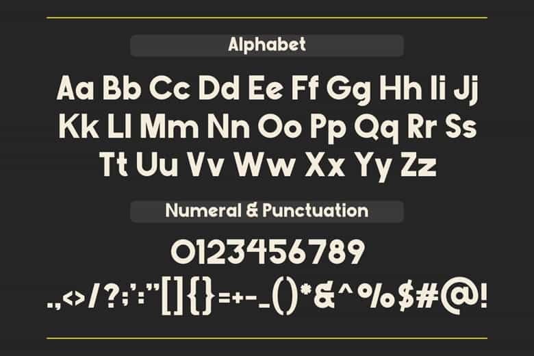 Anallop Font Image 3