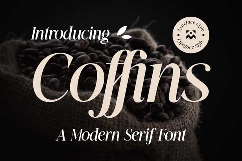 The coffins Font Image 1