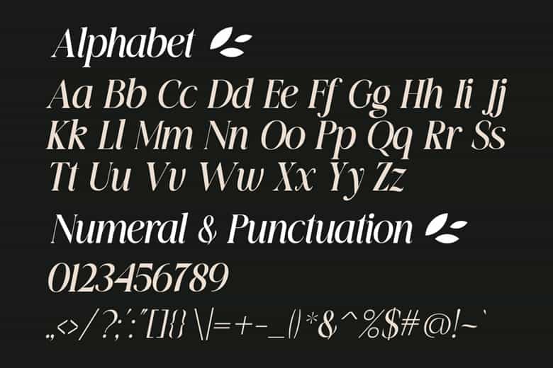 The coffins Font Image 3