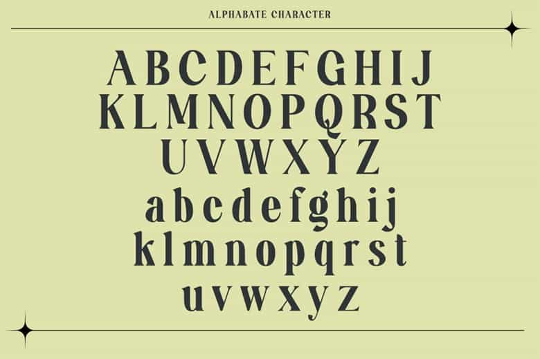 Dellonia Font Image 2
