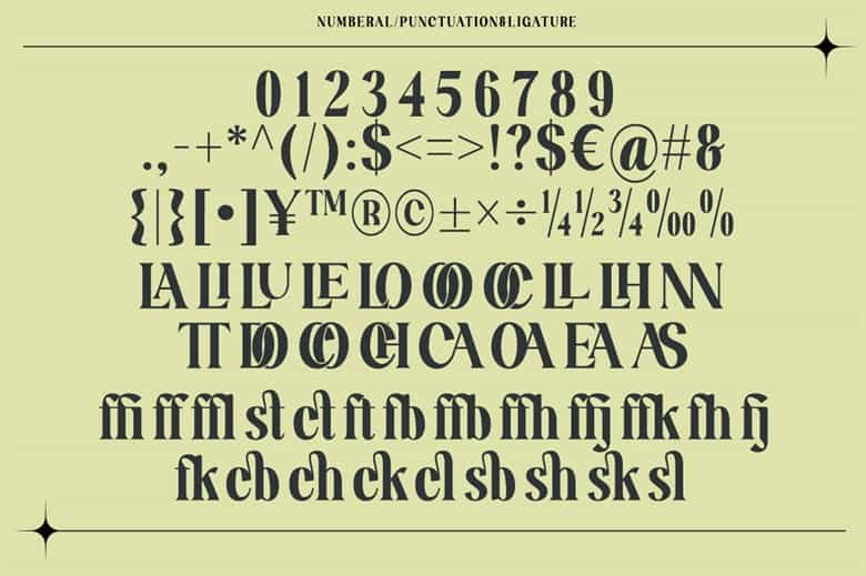 Dellonia Font Image 3