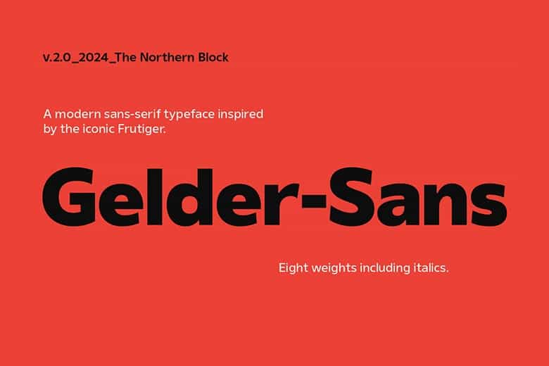 Gelder Sans Font Family Image 1
