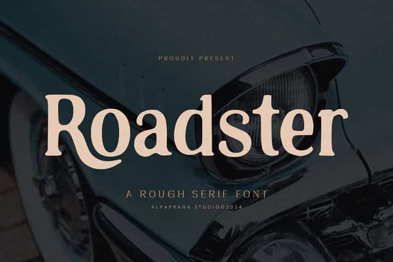 Roadster Font Image 1