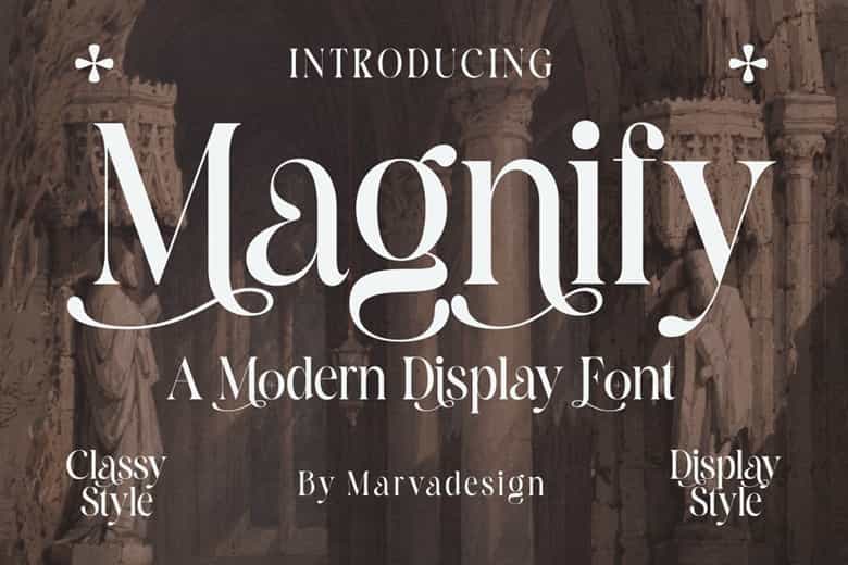 Magnify Font Image 1