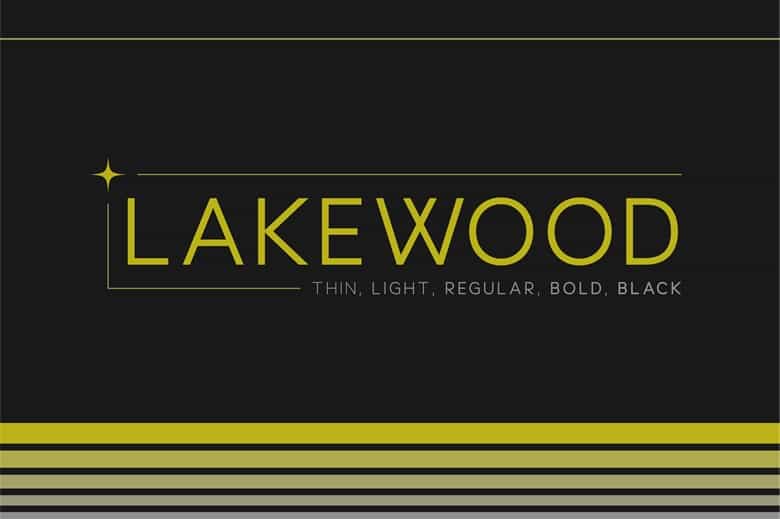 Lakewood Font Family Image 1