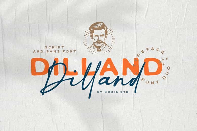 Dilland Font Duo Image 1