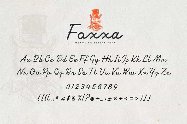 Foxxa Font Image 3