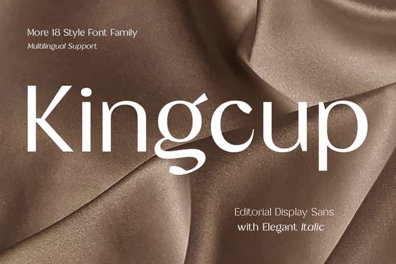 Kingcup Font Image 1