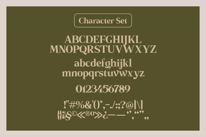 Hawthorne Vintage Font Image 3
