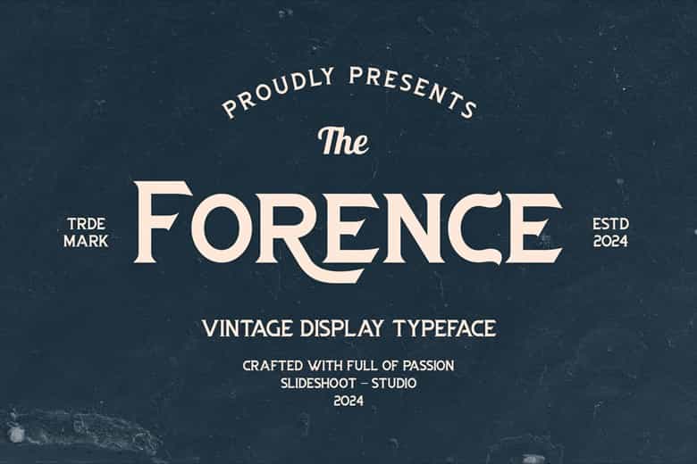 Forence Font Image 4