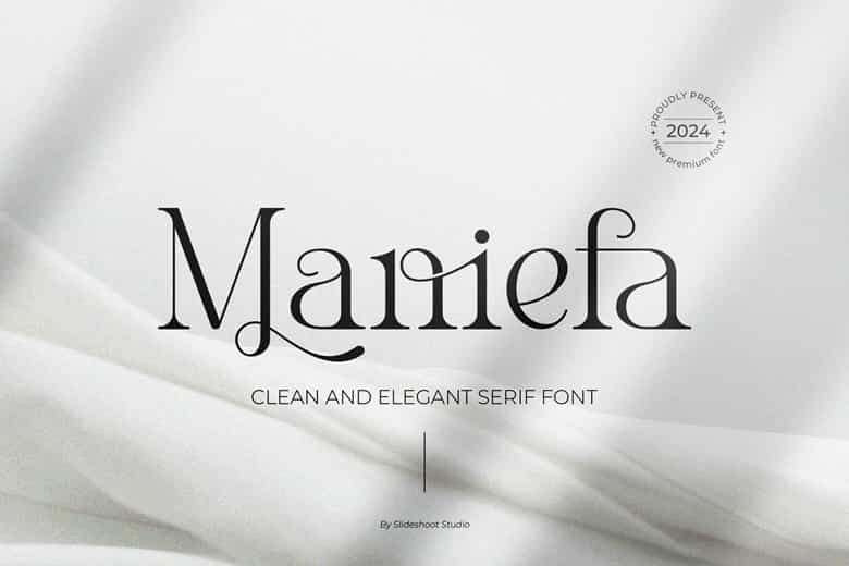 Maniefa Font Image 4