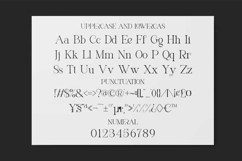 Maniefa Font Image 6
