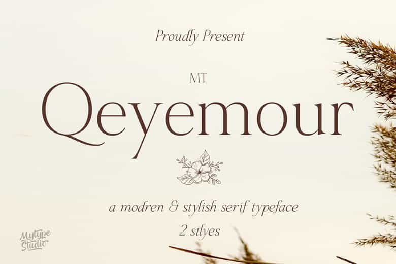 Mt Qeyemour Font Image 4