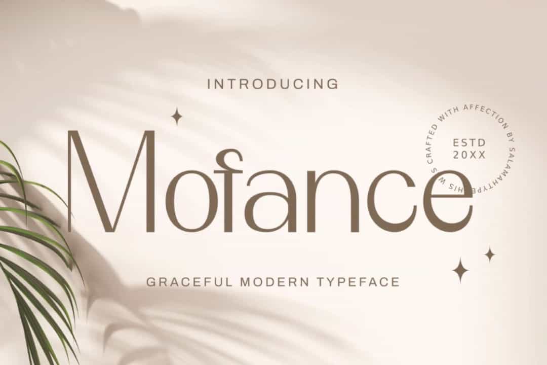 Mofance Font Image 4