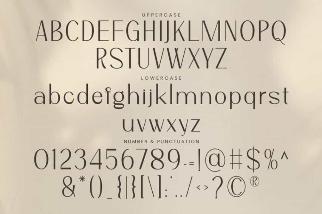 Mofance Font Image 6