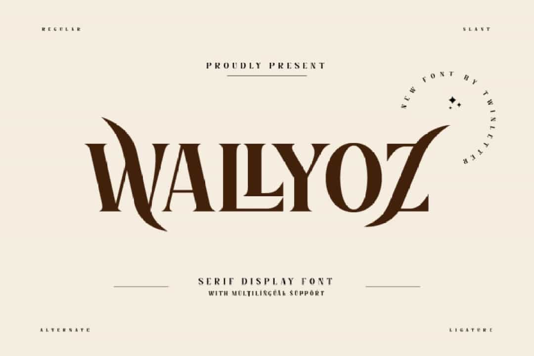 Wallyoz Font Image 4