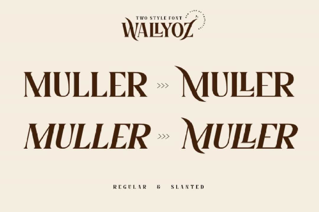 Wallyoz Font Image 6
